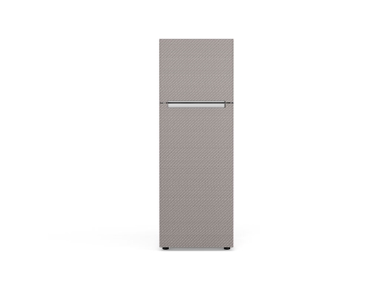 Rwraps 4D Carbon Fiber Silver DIY Refrigerator Wraps