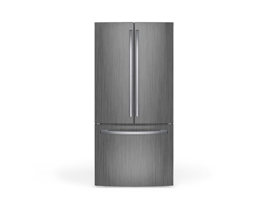 Rwraps Brushed Aluminum Gray DIY Built-In Refrigerator Wraps