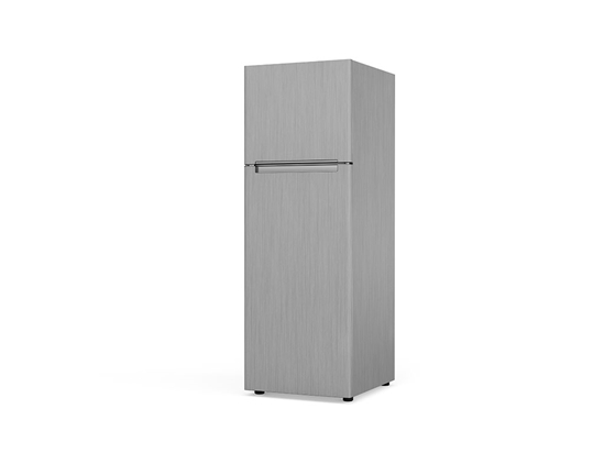 Rwraps Brushed Aluminum Silver Custom Refrigerators