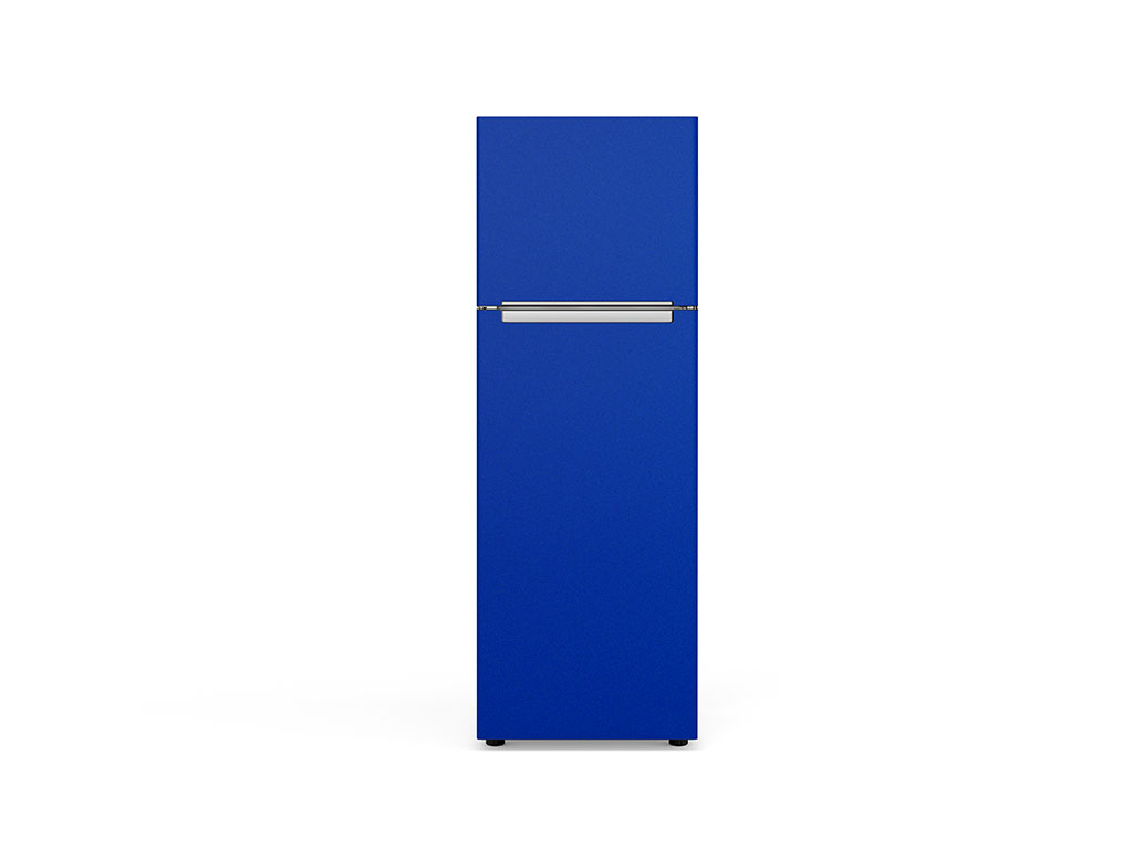 Rwraps Gloss Metallic Dark Blue DIY Refrigerator Wraps