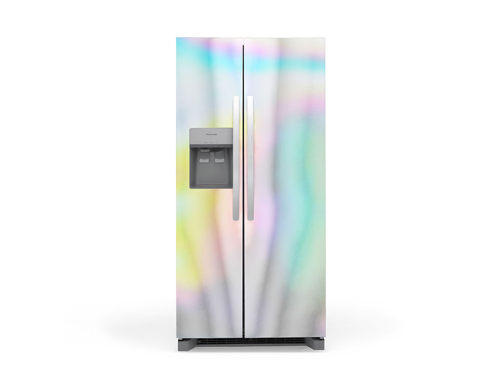 Rwraps Holographic Chrome Silver Neochrome (Matte) Refrigerator Wraps