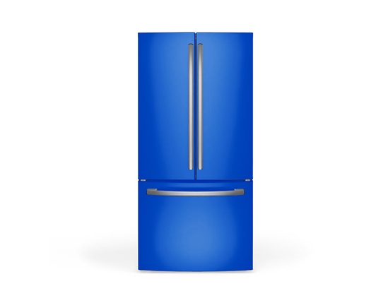 Rwraps Hyper Gloss Blue DIY Built-In Refrigerator Wraps