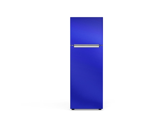 Rwraps Matte Chrome Blue DIY Refrigerator Wraps