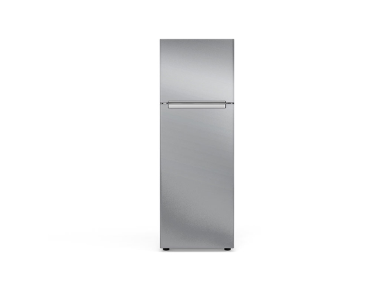 Rwraps Matte Chrome Silver Refrigerator Wraps