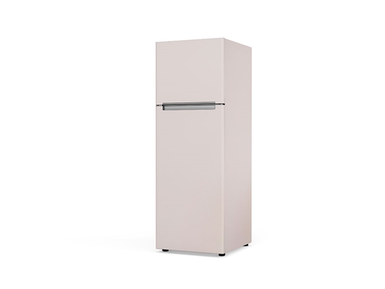 Rwraps Pearlescent Satin White Custom Refrigerators
