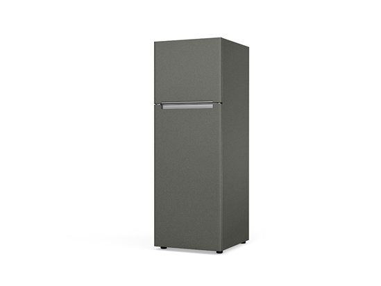 Rwraps Satin Metallic Gunsmoke Gray Custom Refrigerators