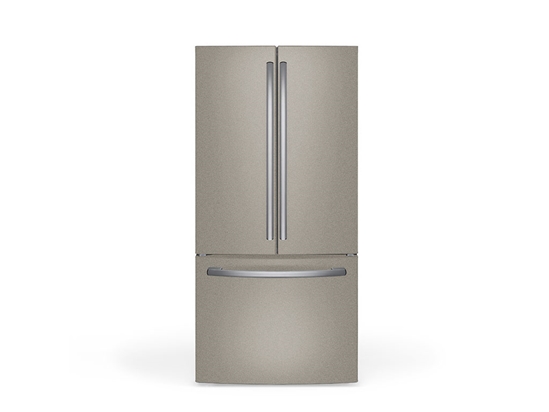 Rwraps Satin Metallic Silver DIY Built-In Refrigerator Wraps