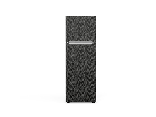 Rwraps Snakeskin Black DIY Refrigerator Wraps