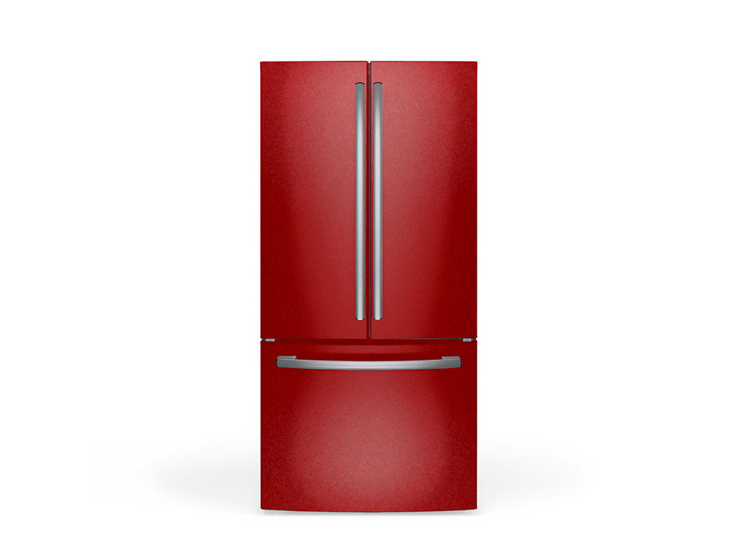 Rwraps Velvet Red DIY Built-In Refrigerator Wraps