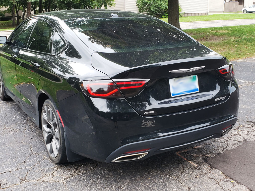 Rtint™ Chrysler 200 2015-2017 Tail Light Tint | Film