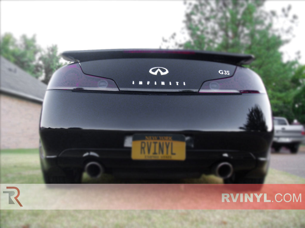 Rtint™ Infiniti G35 Coupe 2003-2007 Tail Light Tint | Film