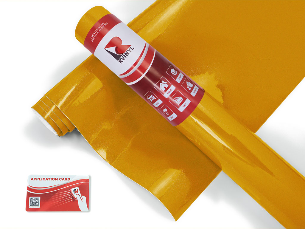 Rwraps Gloss Metallic Gold Jet Ski Wrap Color Film