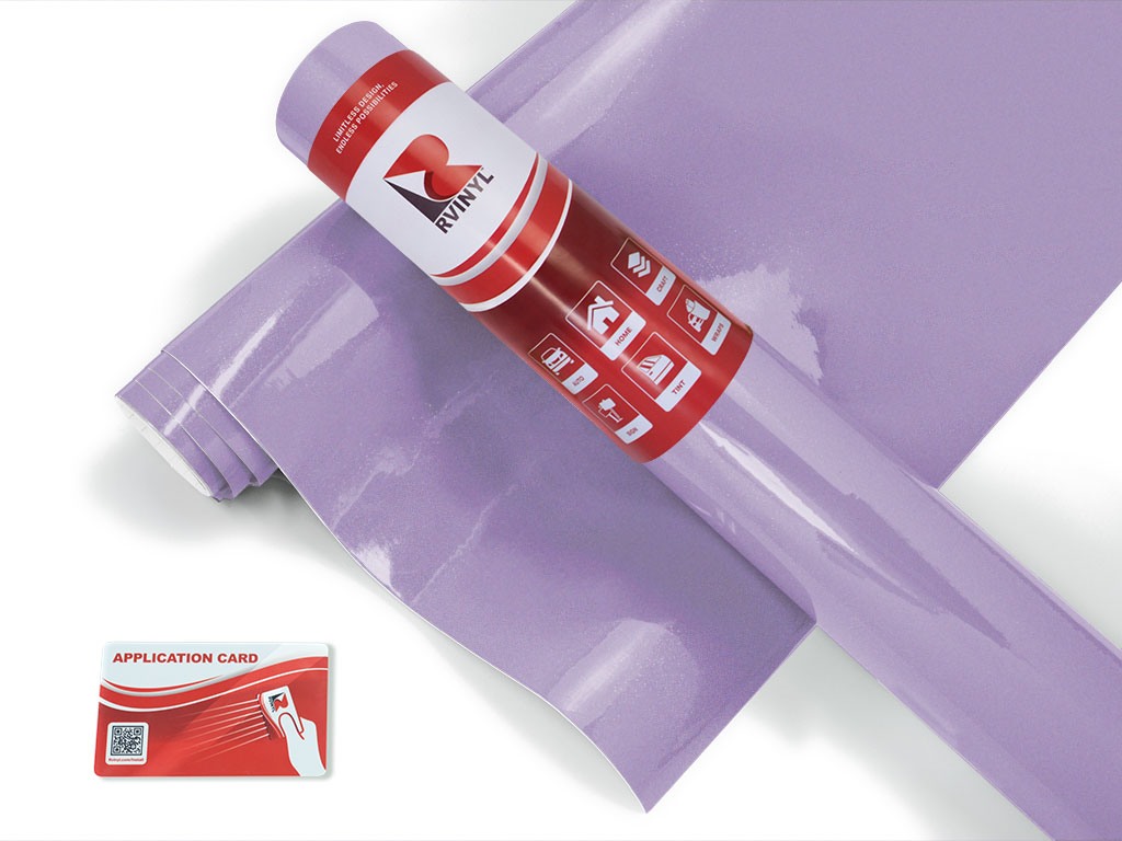 Rwraps Gloss Metallic Light Purple Jet Ski Wrap Color Film