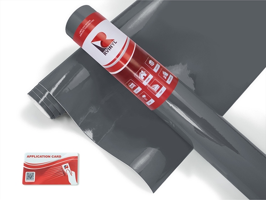 Rwraps Hyper Gloss Gray Jet Ski Wrap Color Film