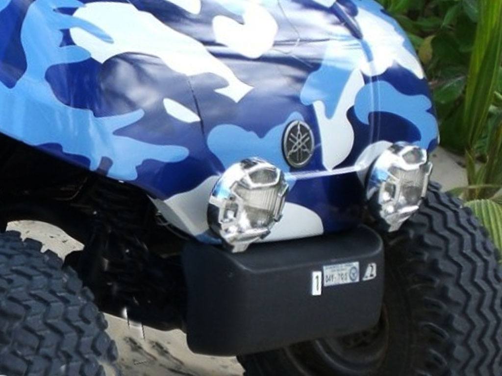 Army Camo Blue - Wrap Vehicles