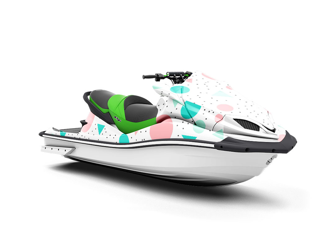 Sweet Dots Abstract Jet Ski Vinyl Customized Wrap