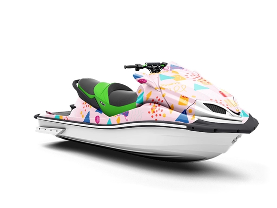 The Blonde Abstract Jet Ski Vinyl Customized Wrap