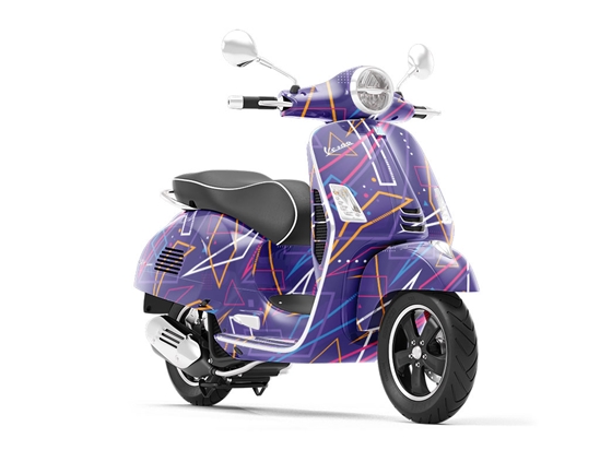 Secret Code Abstract Vespa Scooter Wrap Film