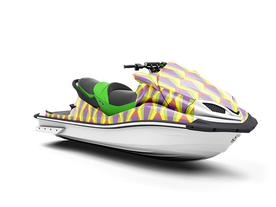 Velveteen Waves Abstract Jet Ski Vinyl Customized Wrap