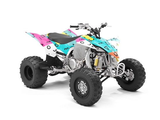 Rockin Memphis Abstract ATV Wrapping Vinyl