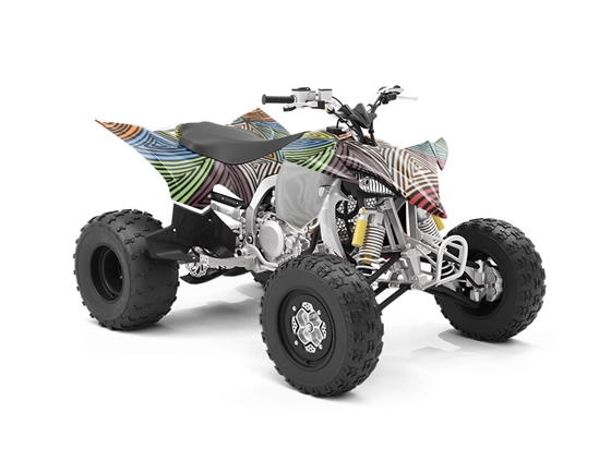 Rockstar Vibes Abstract ATV Wrapping Vinyl