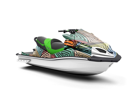 Rockstar Vibes Abstract Jet Ski Vinyl Customized Wrap