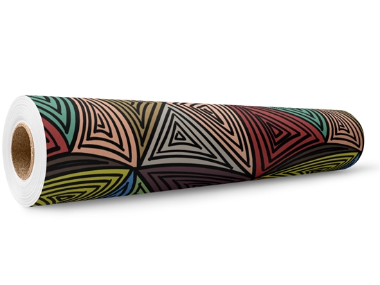 Rockstar Vibes Abstract Wrap Film Wholesale Roll