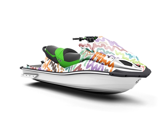 Tall Tales Abstract Jet Ski Vinyl Customized Wrap