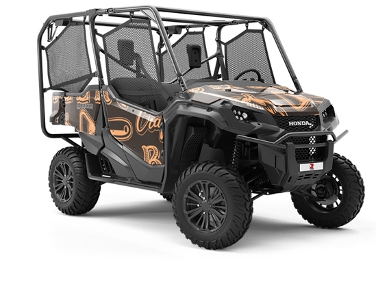 Craft Brew Alcohol Utility Vehicle Vinyl Wrap