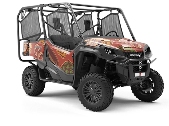 Heavy Pour Alcohol Utility Vehicle Vinyl Wrap