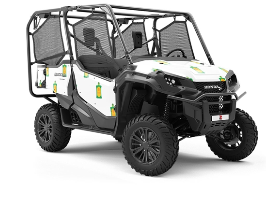 Vermouth Bottles Alcohol Utility Vehicle Vinyl Wrap