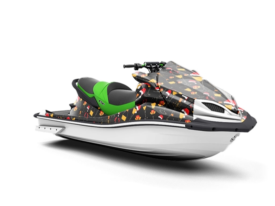 Holiday Spirit Alcohol Jet Ski Vinyl Customized Wrap