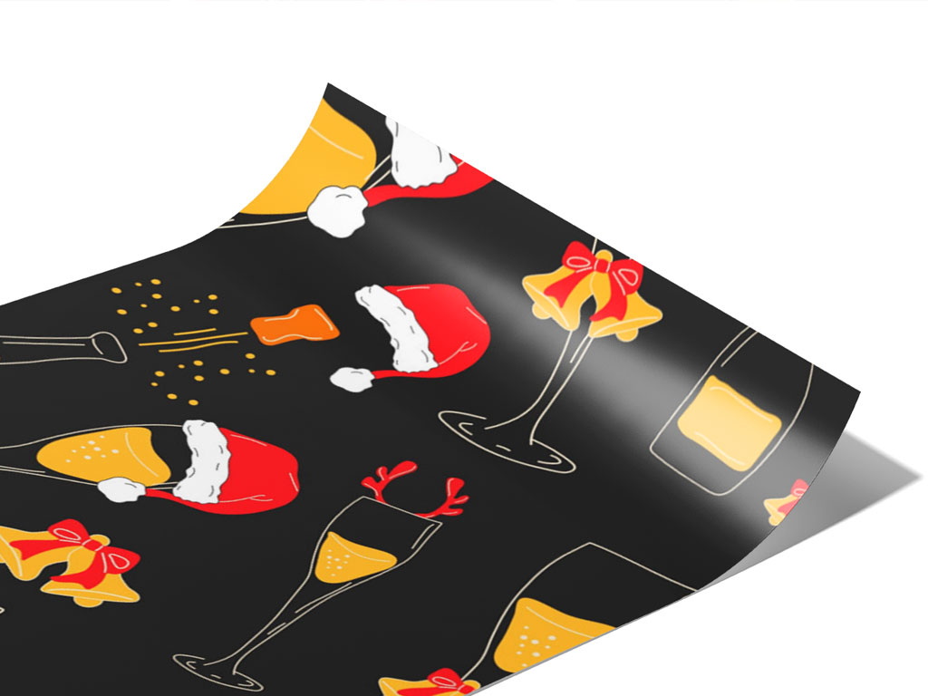 Holiday Spirit Alcohol Vinyl Wraps