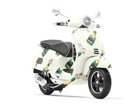 Sincere Congratulations Alcohol Vespa Scooter Wrap Film