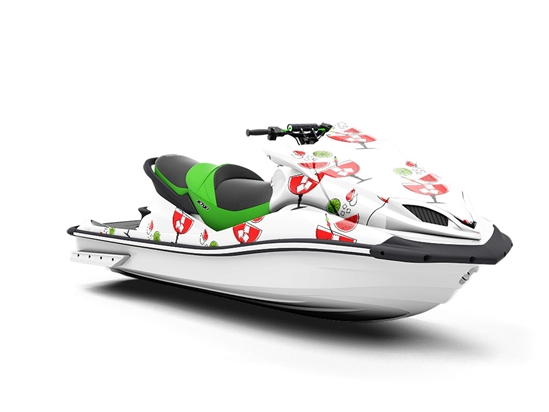 Watermelon Caipirinha Alcohol Jet Ski Vinyl Customized Wrap