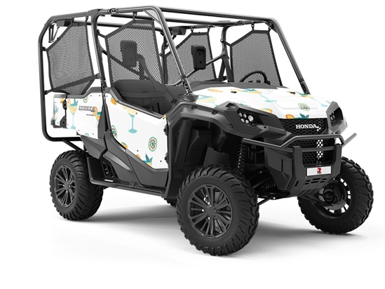 Siesta Time Alcohol Utility Vehicle Vinyl Wrap