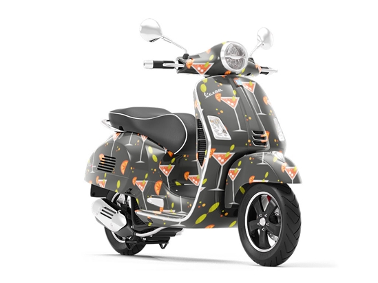 How Cosmopolitan Alcohol Vespa Scooter Wrap Film