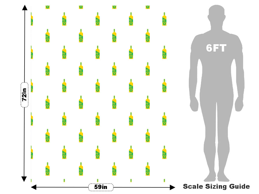 Vodka Bottles Alcohol Vehicle Wrap Scale