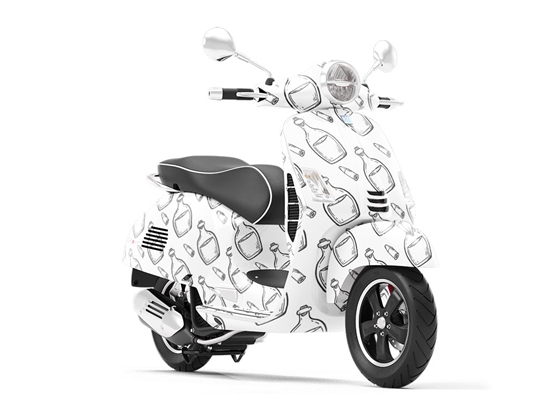 Wild West Alcohol Vespa Scooter Wrap Film