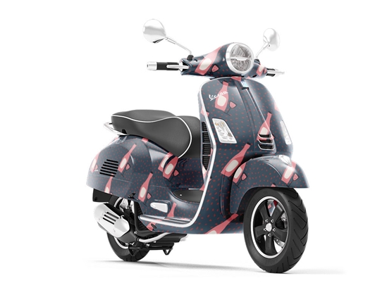 Malbec Beckons Alcohol Vespa Scooter Wrap Film