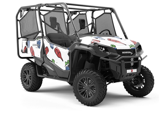 Sweet White Alcohol Utility Vehicle Vinyl Wrap