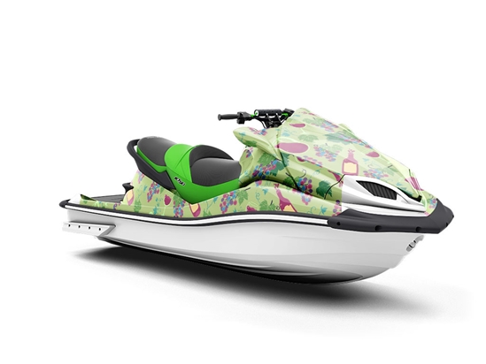 Voluptuous Vineyard Alcohol Jet Ski Vinyl Customized Wrap