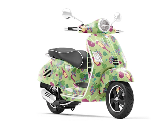 Voluptuous Vineyard Alcohol Vespa Scooter Wrap Film