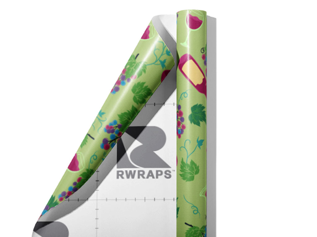 Voluptuous Vineyard Alcohol Wrap Film Sheets