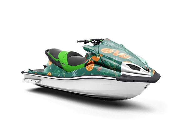 Warming Up Alcohol Jet Ski Vinyl Customized Wrap