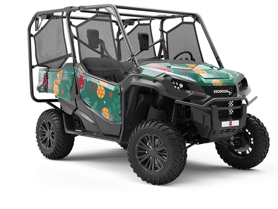 Warming Up Alcohol Utility Vehicle Vinyl Wrap