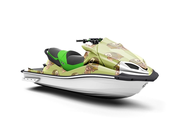 Aces High Americana Jet Ski Vinyl Customized Wrap