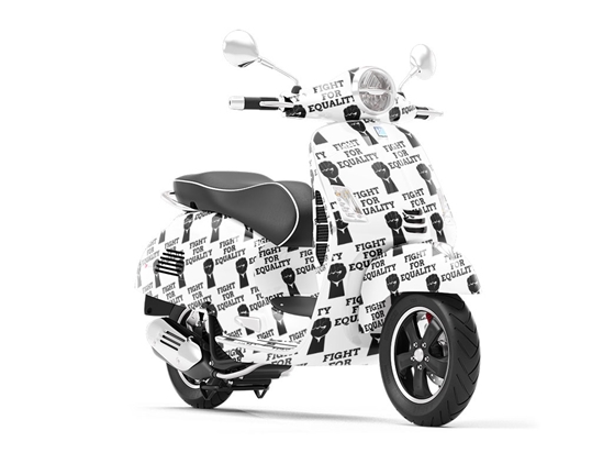 The Fight Americana Vespa Scooter Wrap Film