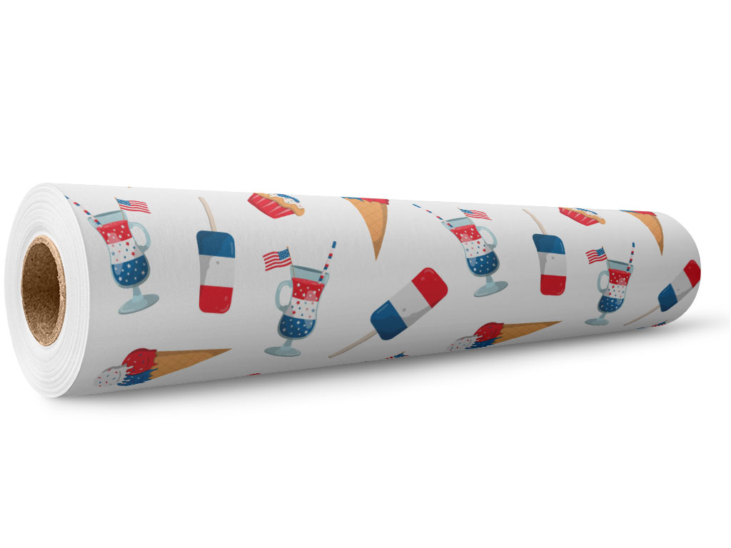 Theme Treats Americana Wrap Film Wholesale Roll