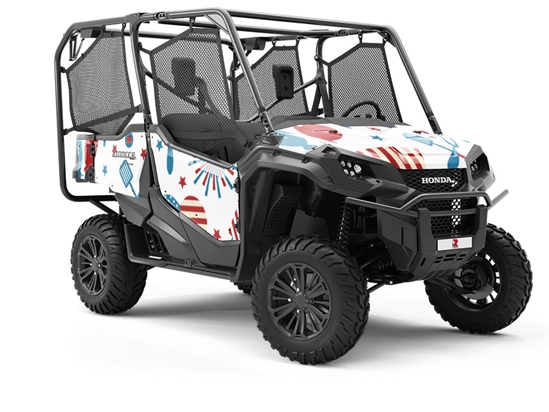 Backyard Barbecue Americana Utility Vehicle Vinyl Wrap